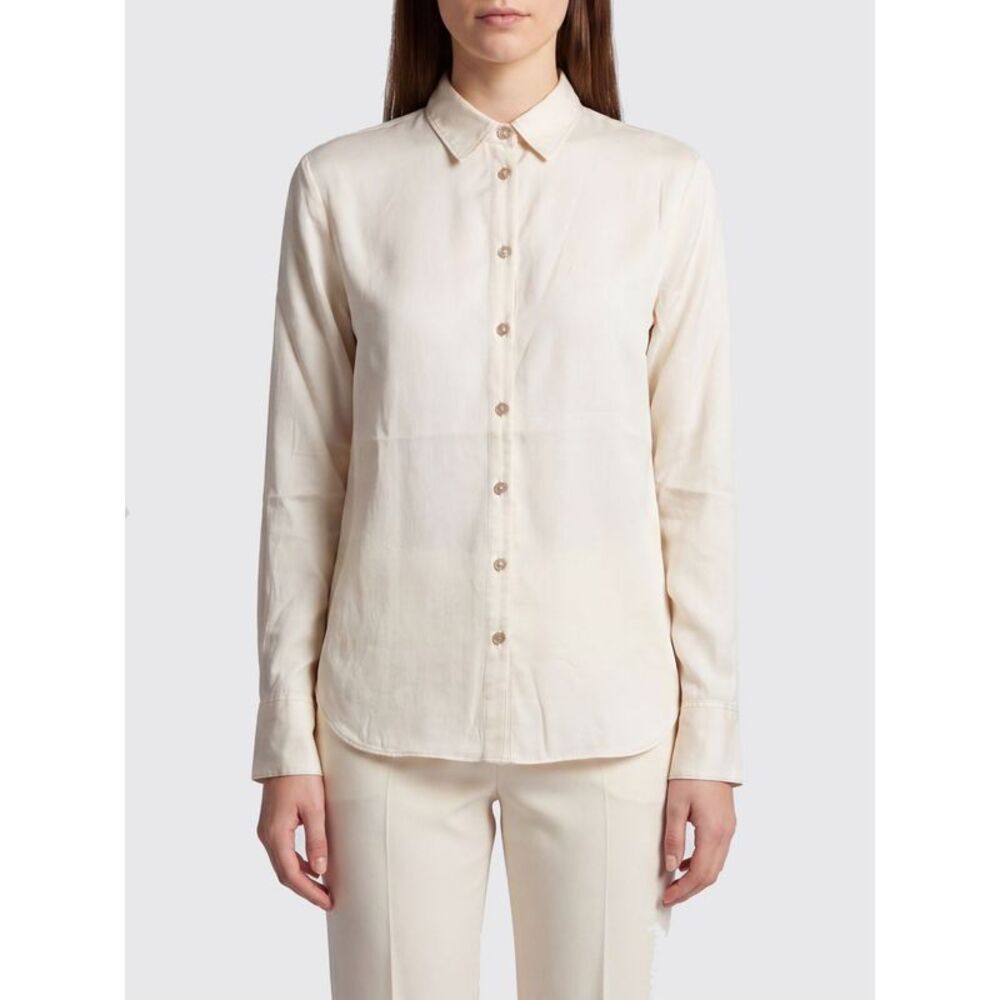 Forte Forte Women Forte Forte Silk And Cotton Blend Shirt With French Collar
